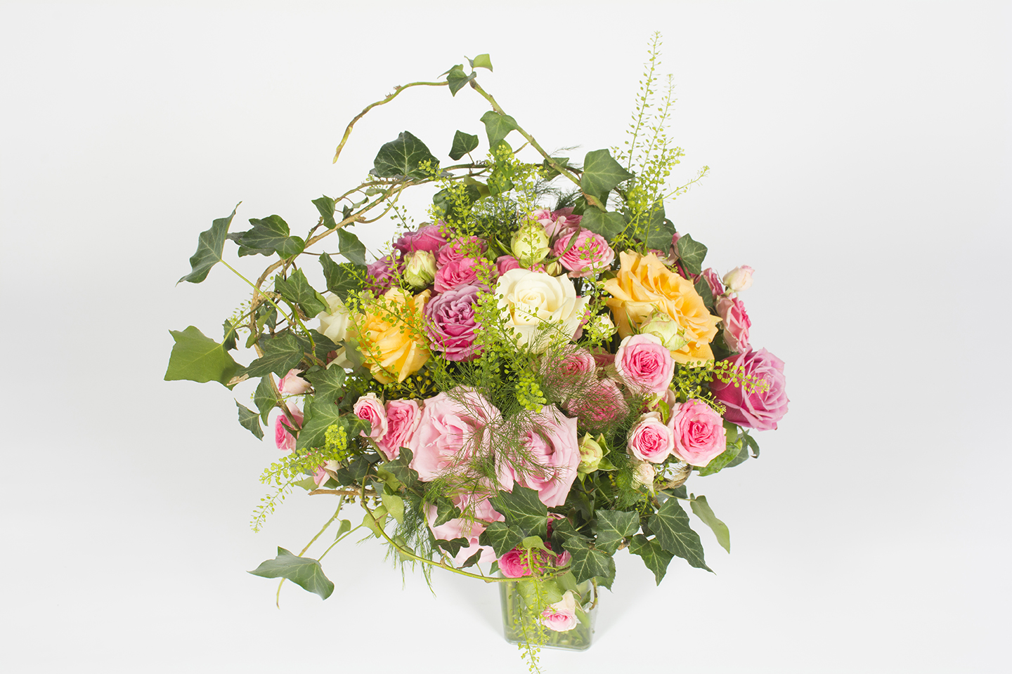 Bouquet de roses mini eden – Sous-bois