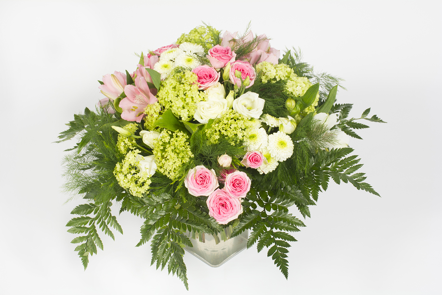 Bouquet rond rose – Versailles