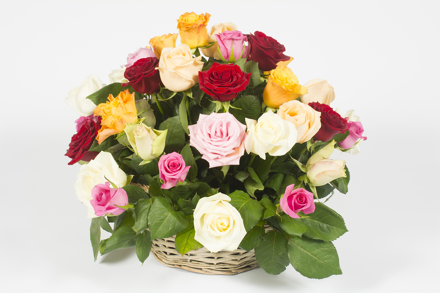 Panier de piquage de roses