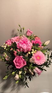 Bouquet voile de rose